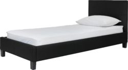 HOME Constance Single Bed Frame - Black